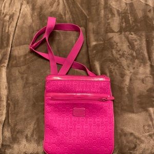 MICHEAL KORS HOT PINK CROSSBODY